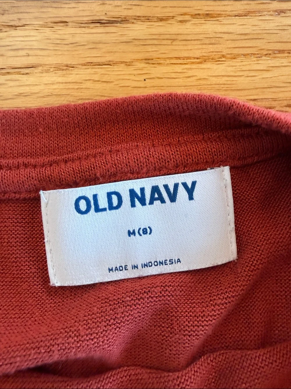 Old Navy Long-Sleeve Tee in Deep Red